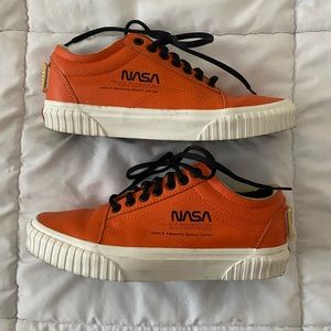 Orange NASA Vans